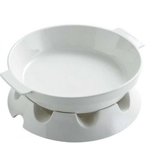 홈파티 접시 파스타볼 플레이팅 빈티지 베이커리, 12인치