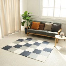 친환경매트 방음 유아놀이 낙상 어린이집매트 l3440f 층간소음 거실바닥 소음방지, 브라운