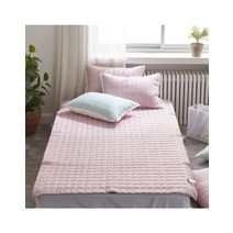 아트박스/샤이닝홈 아밍 키라 풍기인견 침대패드 Q, 블루