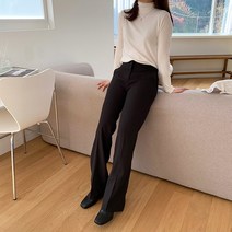 포미데이 여성 세미부츠컷 정장 슬랙스 팬츠
