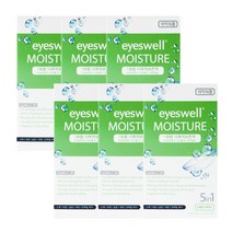 해호 아이스웰 모이스춰 1회용 콘택트렌즈 다목적용액 7mlx5ea, 35ml, 6개