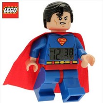 엘턴 밤나무 레고 알람시계 슈퍼맨(9005701)