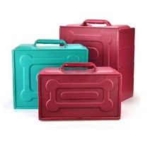 배달통 플라스틱 중국집 배달 가방 음식 배달통 4단, 단일옵션, 4단녹색