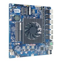 X86 산업용 마더보드 쿼드 코어 LAN 2.5 기가비트 방화벽 Pfsense 리눅스 소프트 라우팅 또는 랙 마운트용, 한개옵션0