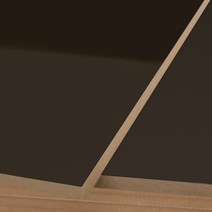 큐브프레임 두께18mm 비스터 하이그로시합판 목재재단 나무판자 코팅MDF, 테두리:리얼블랙