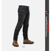 오토바이 할리 라이더 진 청바지 슬림 남자 여자, (검은 색)