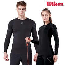 윌슨 반팔티 TRS_5263 BLK 라운드 테니스 배드민턴