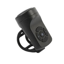 자전거벨USB 충전식 자전거 벨 120db 슈퍼 시끄러운 MTB 산악 벨 전기 경적 핸들 바 링, 01 Black