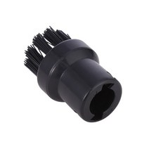 1PC 스팀 청소 브러시 Karcher Sc1 Sc2 Sc3 Sc4 Sc5 Sc7 Ctk10 홈 교체 먼지 제거를위한 라운드 브러쉬, 01 black