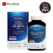 [마더네스트] 프라임헬스 노르딕 알티지 슈퍼오메가-3 1000 180캡슐 (6개월분), 단품, 상세페이지 참조