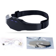 머리 마사지기 전동 모발관리기 두피 마사지기계 헤드 휴식 두통 제거기 보조 요법 수면, 검은색 소매 상자 없음