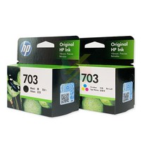 HP 정품 703 (CD887AA CD888AA) 세트
