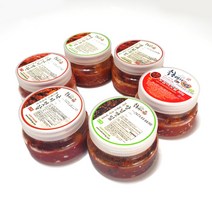 속초명가 인기젓갈 4종 세트 1.2kg, 세트3(명태+낙지+오징어+깻잎), 4개, 300g