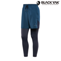 블랙야크 [ BLACK YAK ] 이월 !! 5부 반바지 일체형의 편안함과 내구성 동시에 제공 기모 레깅스 제품 M시트팬츠#1 DG
