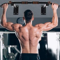 문틀 턱걸이운동기구 랫풀다운 라운드숄더 가슴운동 풀업바 턱걸이봉 턱걸이 치닝디핑, A, 하얀색