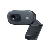 로지텍 C270 HD 웹캠 720p 와이드스크린 HD 화상 통화 조명 보정 소음 감소, Webcam