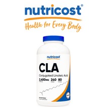 뉴트리코스트 CLA 공액리놀레산 2400mg 240캡슐