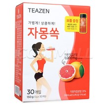 티젠 자몽쏙 5g x 30개 착즙분말차 과일분말 코스트코, 1개