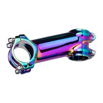 31.8MM MTB 자전거 충격 흡수 자전거 핸들 바 스템 산악 자전거 액세서리, 17 ° 90mm, 알루미늄 합금, 다색