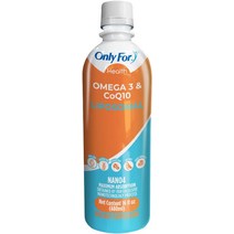 오메가 3 및 CoQ10 LiposomaL 전용 - 최대 흡수 나노 기술 공정 30 회 복용량 1 큰술 매일 보충제, 기본