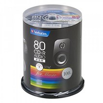 Verbatim 바베이타무 음악 CD-R 80 분 100 개 화이트 프린터 블 48 배속 MUR80FP100SV1 バーベイタムジャパン(Verba