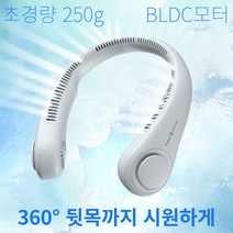 쉴드랩 뒷목까지 시원한 넥밴드 선풍기 초경량 SN-106, 네이비