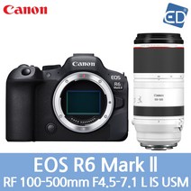 [캐논 정품] EOS R6 Mark II / 미러리스 카메라/ED, 12 R6 II+RF 100-500mm