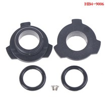 전구소켓 백열 볼 발열 전구 소켓 LED 헤드 라이트 기본 어댑터 홀더 자동 HB4/HB3/H11/H7/H4/H3/H1 PVC 호환 램프 자동차 액세서리 2 개, [06] F