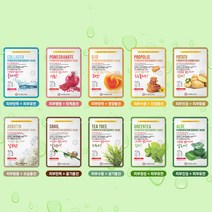 노블레스 촉촉 영양 순한 발효에센스 마스크팩(100매) 베스트10종 각10매(아쿠아폼25g스파우트1개증정), 100매입, 1개