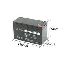 전기 차 전동 자동차 경운기 longway 6-FM-7 12V 7AH 20HR 포크레인 배터리 교체 교환, A.광나이 12V7AH, 1개