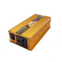 차박 차량용 인버터 스마트 DCAC 2200W DC 12V 24V 48V 60V 72 v를 AC 220V 50hz 순수 사인파 산업용 가정용 차량, 2200W+24V+220V