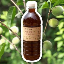 담촌 개복숭아 수제 발효액 500 900ml 돌복숭아 산복숭아 엑기스 청 / 효소x, 1병