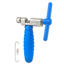 체인공구 자전거 커터 탄소강 도로 자전거 링크 차단기 제거 설치 퀵 릴리스 정밀 사이클링 수리 도구, [02] Blue