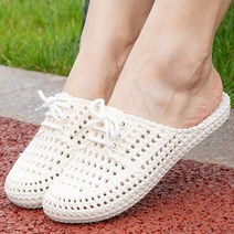 장바9니 편한 여름 젤리슬리퍼 여성 앞막힌 쪼리 해변 사무실