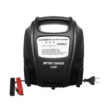 AGM배터리 12V 완전 자동 배터리 충전기 지능형 고속 전원 펄스 수리 습식 건식 납산, 01 EU Plug