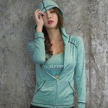 여성 스포츠 데일리 헬스 요가 후드집업 기능 복 트레이닝 운동복 웨어