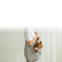 교감향상용 부드러운 강아지 아기띠 소형견포대기 냥생가방 노령묘띠