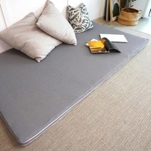 슈퍼 싱글 일자형 허리안아픈매트 토퍼 Gray
