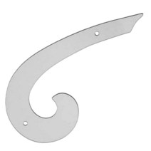 Cutex 부품 번호 #17 플라스틱 프렌치 커브 - 패션 패턴 메이킹 및 드레스 메이킹 눈금자