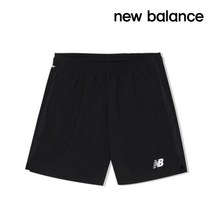[뉴발란스] 반바지 엑셀러레이트 5인치 블랙 MS93187-BK
