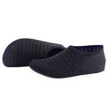 핀삭스 오리발양말 프리다이빙 삭스 휴대용 맨발 아쿠아 요가 양말 비치 워터 슈즈 퀵 드라이 성인용 블랙114047, XL