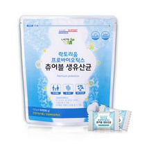 락토리움 [락토리움] 프로바이오틱스 츄어블 생유산균 60정_2개월, 1