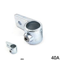 다용도 파이프클램프 40A 48.3MM 실버 고정클램프 파이프홀더, 1개