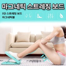 허리운동 스트레칭 지압 마그네틱 마사지 보드, 민트