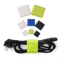 컴퓨터 TV 셋톱박스 충전 파워 보관 정리 책상 클립 문구류 USB HDMI, 사이즈, 대형(2P)