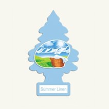 리틀트리 방향제 / 차량용 가정용 걸이형 종이 방향제, 코튼캔디, 1개