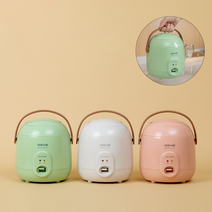 정성몰 휴대용 1인용 2인용 미니 밥솥 깜찍한 디자인 자취생 캠핑 여행, 멜론