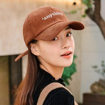 애니골덴 겨울 캡 여성 남성 야구 볼캡 모자 (5컬러)