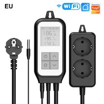 자기온습도기록계 온습도 기록용지 기록지 스마트 와이파이 습도계 소켓 어항 온도 조절기 챔버 습도 컨트롤러 전원 콘센트 지능형 용품 845EA 5, 01 EU Plug