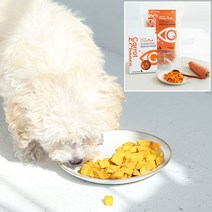 핑키밍키 강아지 동결건조 수제간식 배변개선 치즈고구마 50g, 50gx1개입, 치즈 당근